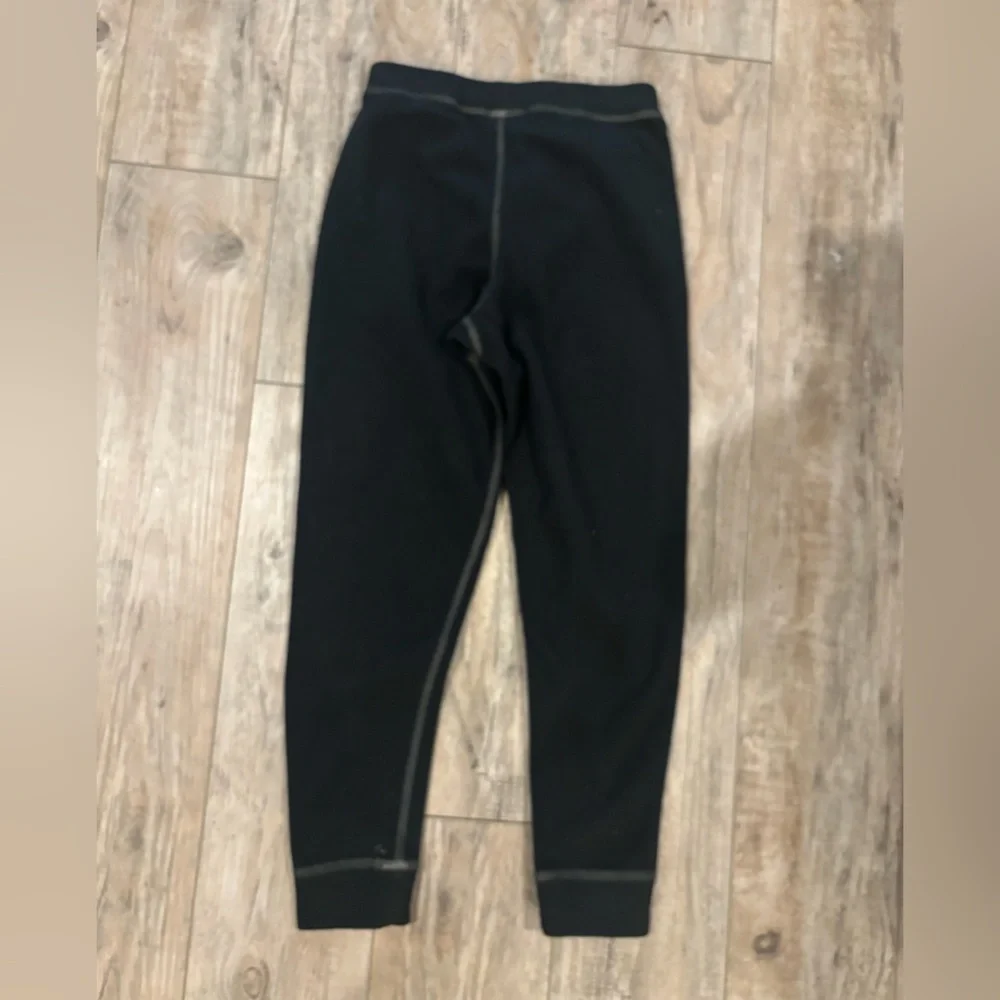 REI Kids Black Fleece Jogger Thermals Size Small (8) - Picture 4 of 5